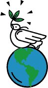 world peace graphic