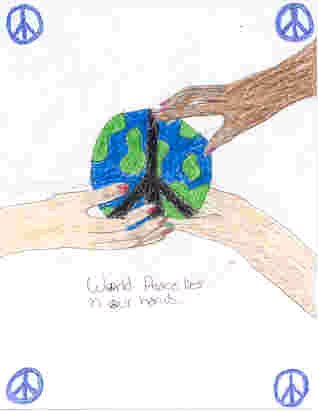 world peace graphic