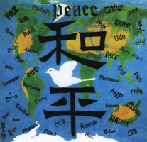 world peace graphic