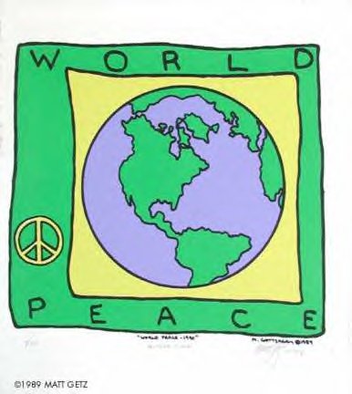 world peace graphic