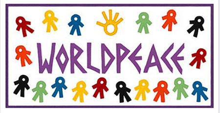 [THE WORLDPEACE BANNER]