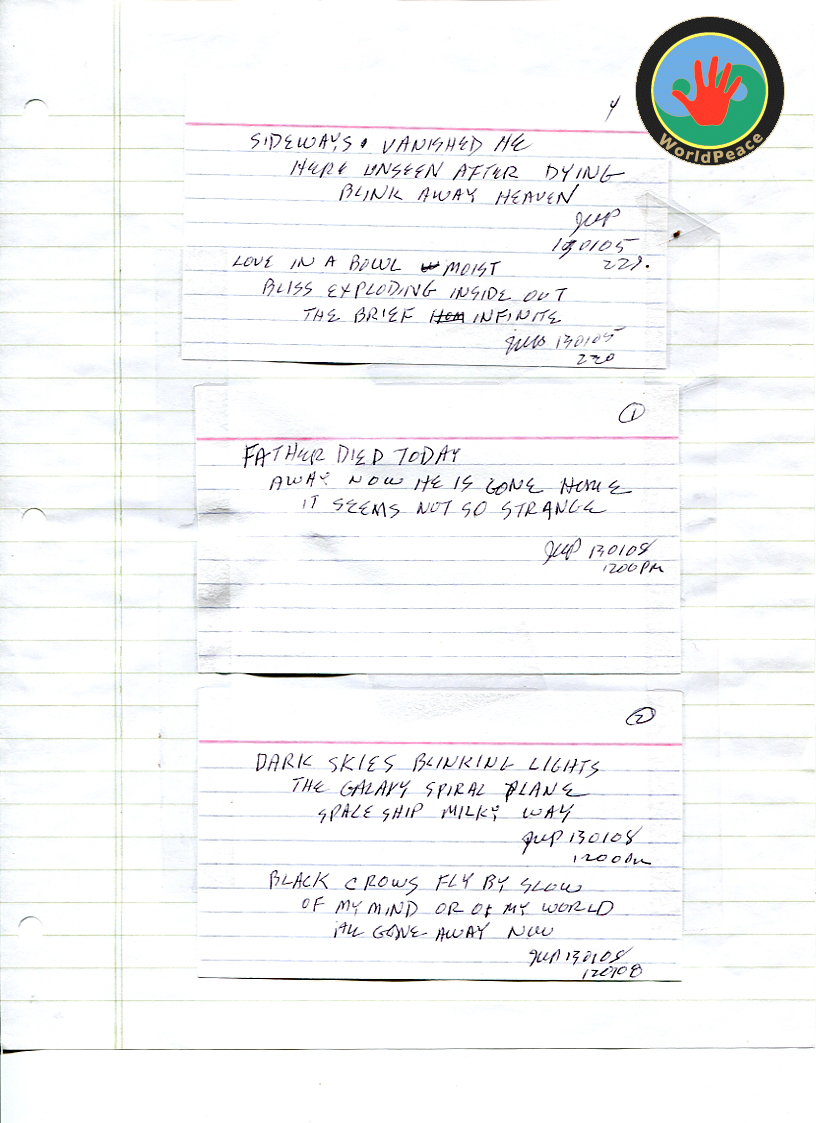 John WorldPeace Haiku
