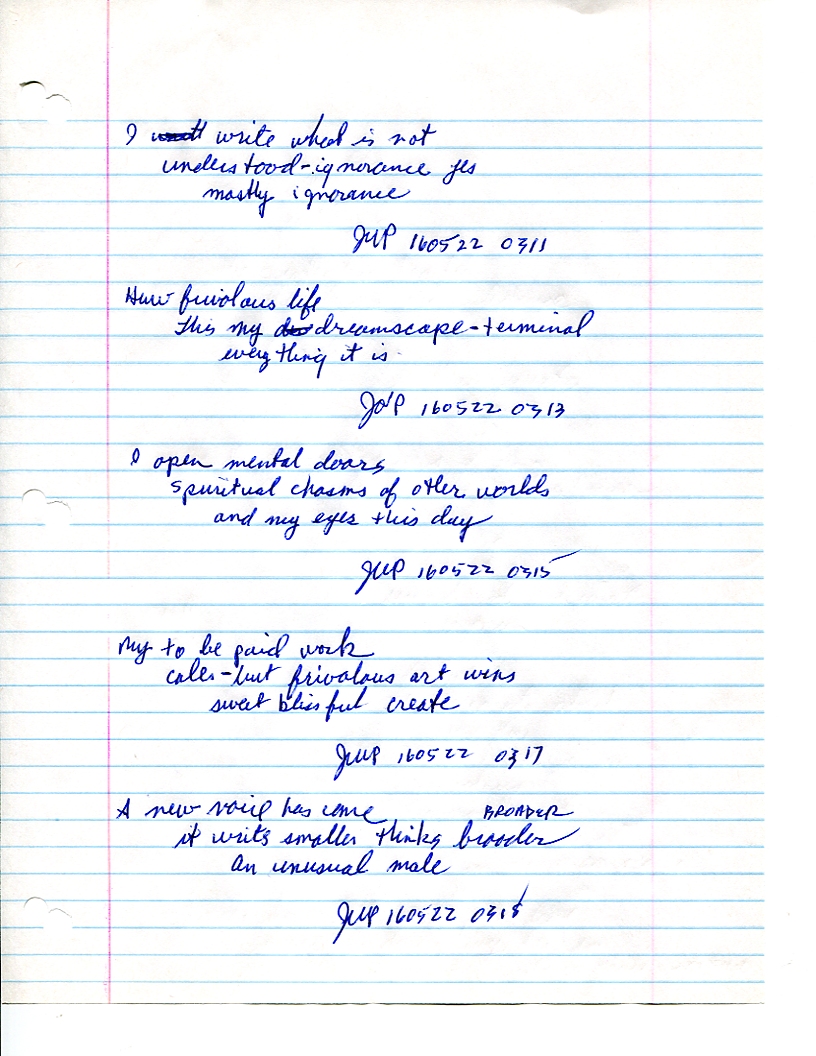 John WorldPeace Haiku