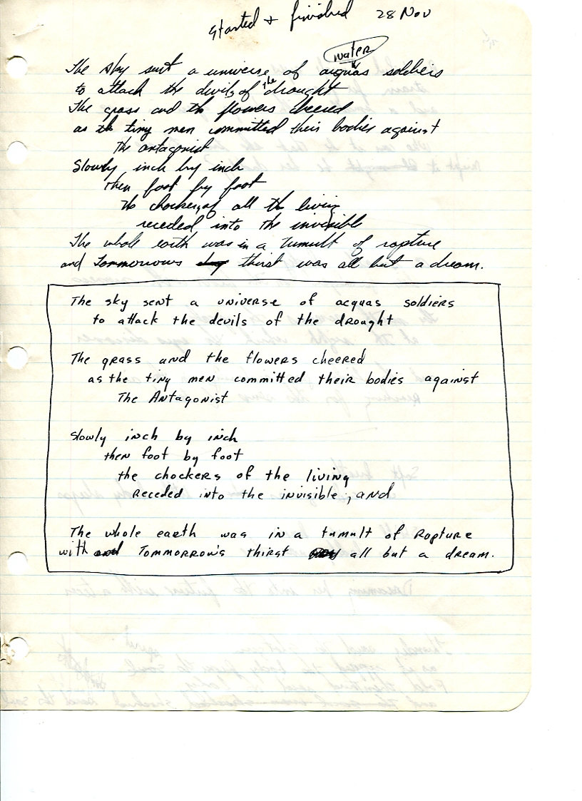 John WorldPeace Poems 1971 | World Peace Poems