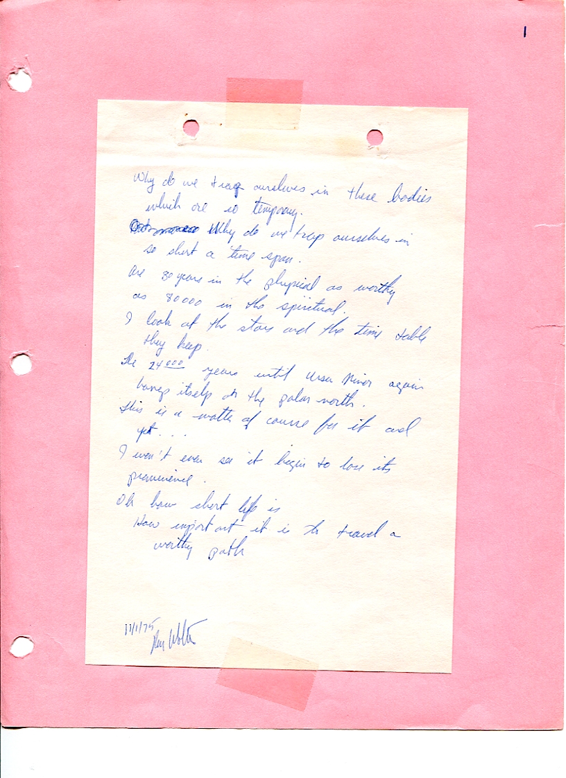 John WorldPeace Poems 1975 | World Peace Poems