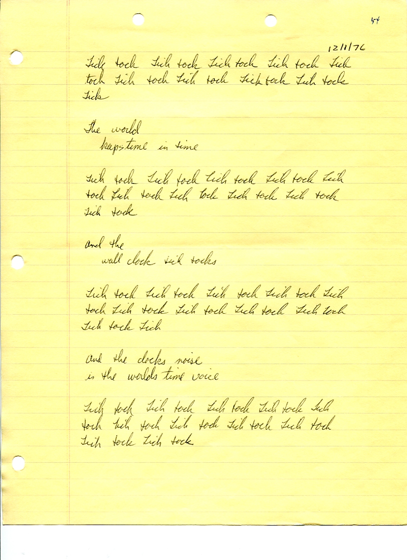 John WorldPeace Poems 1976 | World Peace Poems