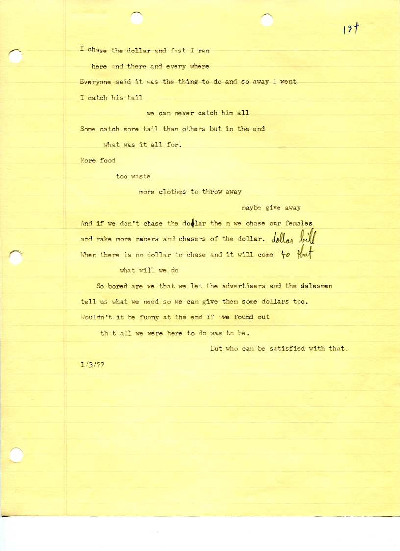 John WorldPeace Poems 1976 | World Peace Poems