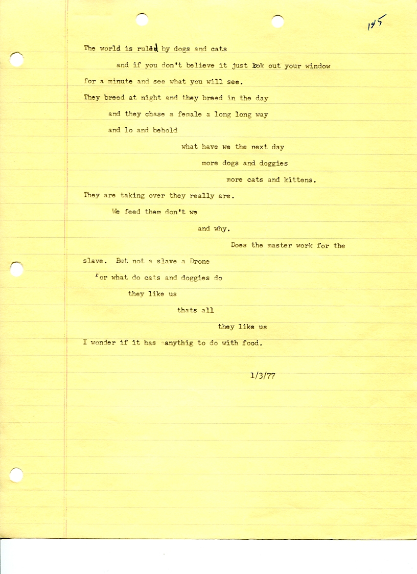 John WorldPeace Poems 1976 | World Peace Poems