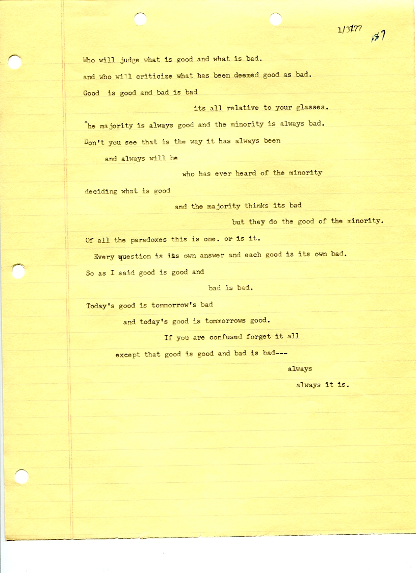 John WorldPeace Poems 1976 | World Peace Poems