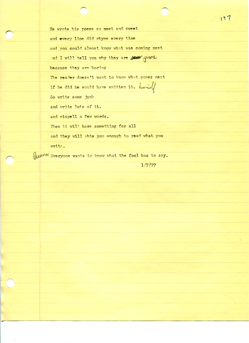 John WorldPeace Poems 1976 | World Peace Poems