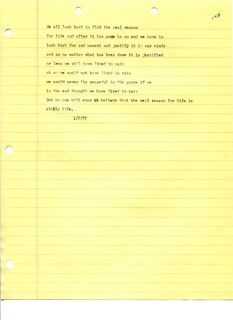 John WorldPeace Poems 1976 | World Peace Poems