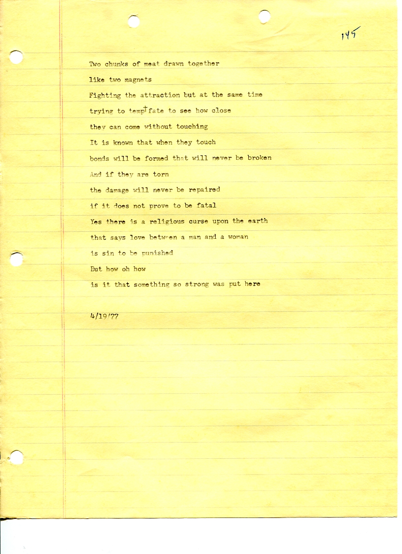 John WorldPeace Poems 1976 | World Peace Poems