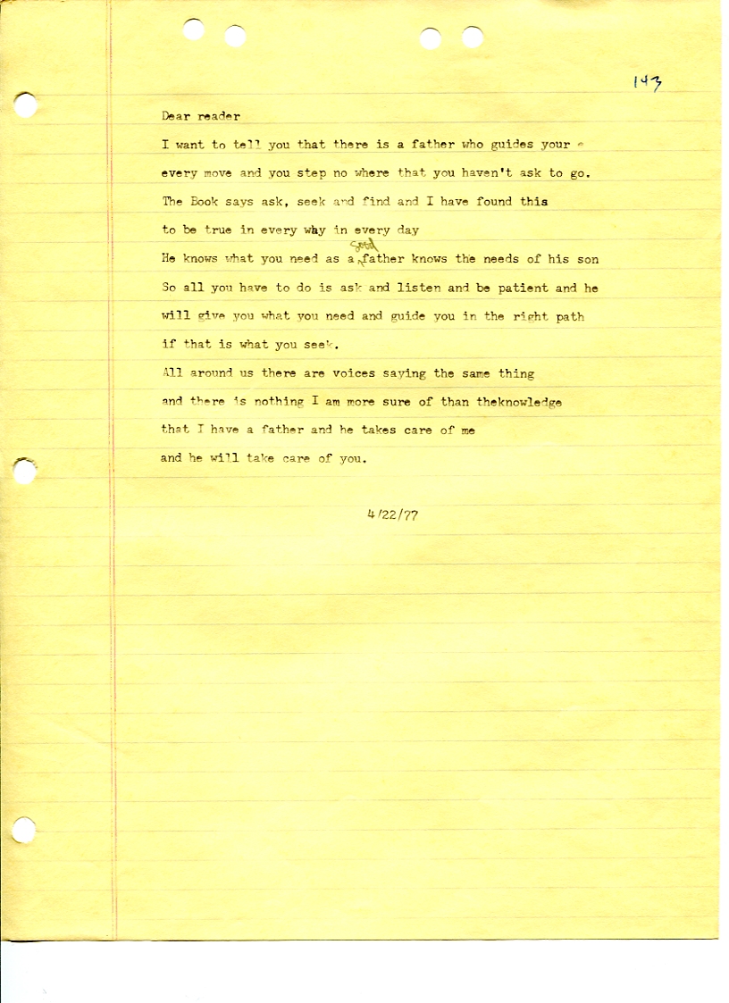 John WorldPeace Poems 1976 | World Peace Poems