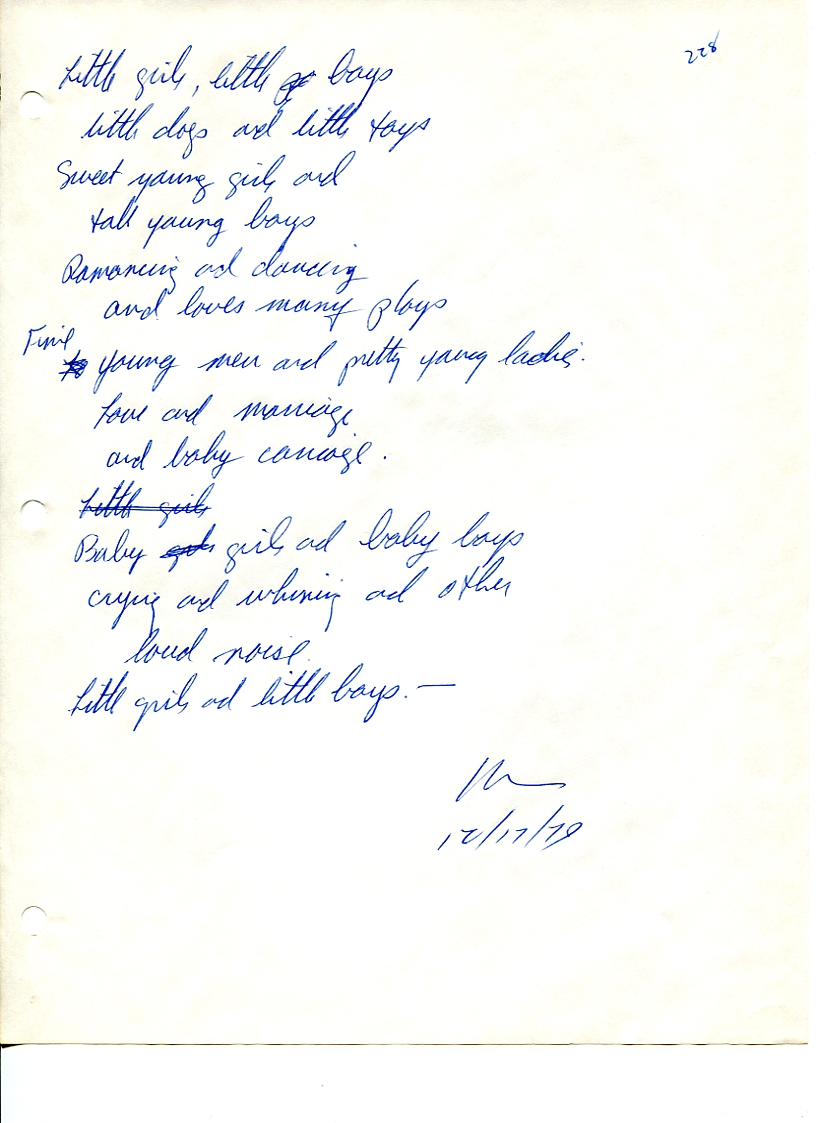 John WorldPeace Poems 1979 | World Peace Poems