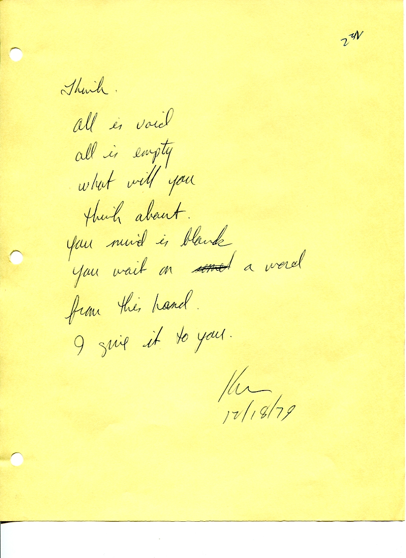 John WorldPeace Poems 1979 | World Peace Poems