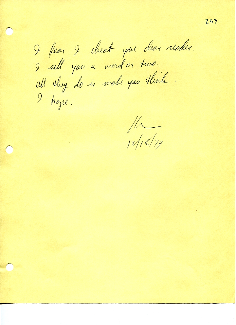 John WorldPeace Poems 1979 | World Peace Poems