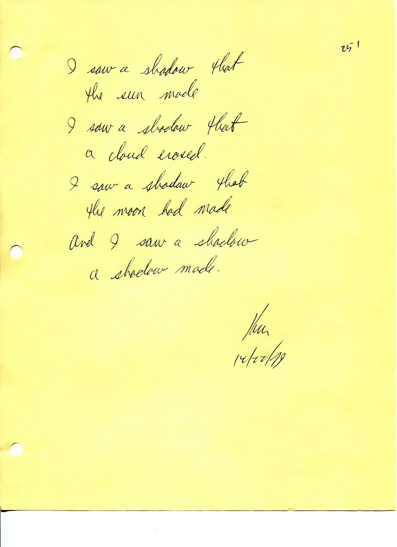 John WorldPeace Poems 1979 | World Peace Poems