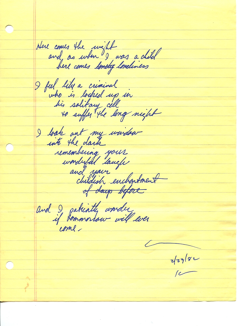 John WorldPeace Poems 1982 | World Peace Poems