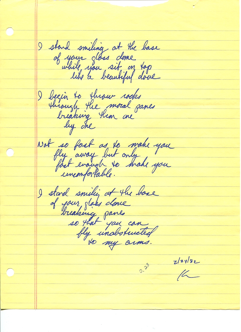 John WorldPeace Poems 1982 | World Peace Poems