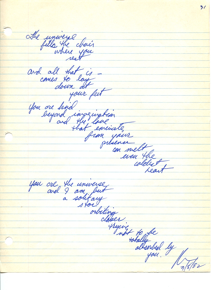 John WorldPeace Poems 1982 | World Peace Poems