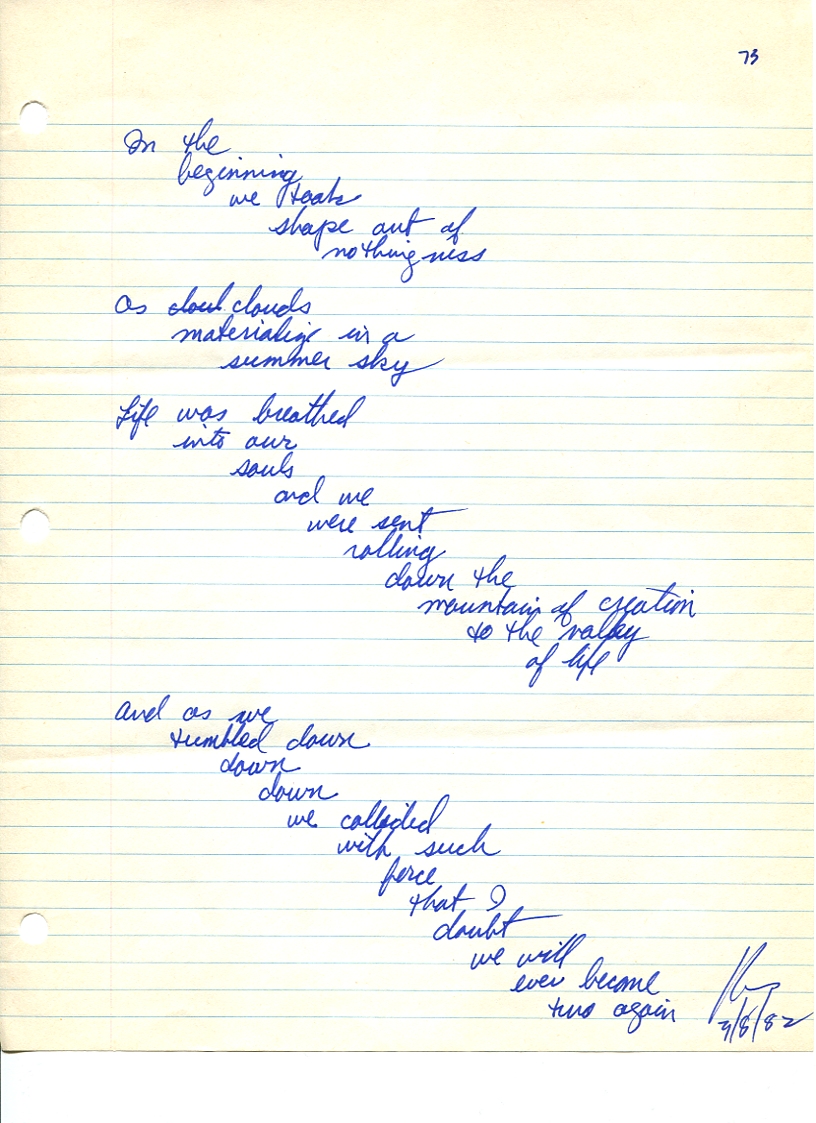 John WorldPeace Poems 1982 | World Peace Poems