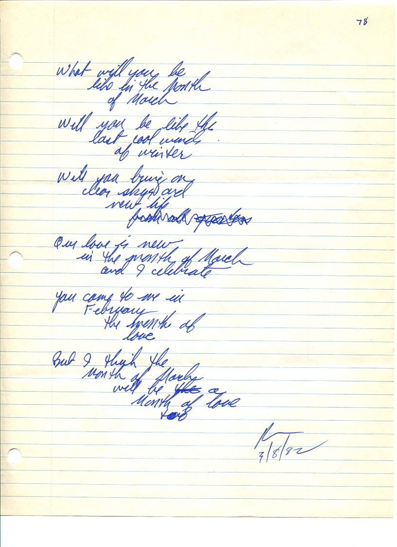 John WorldPeace Poems 1982 | World Peace Poems