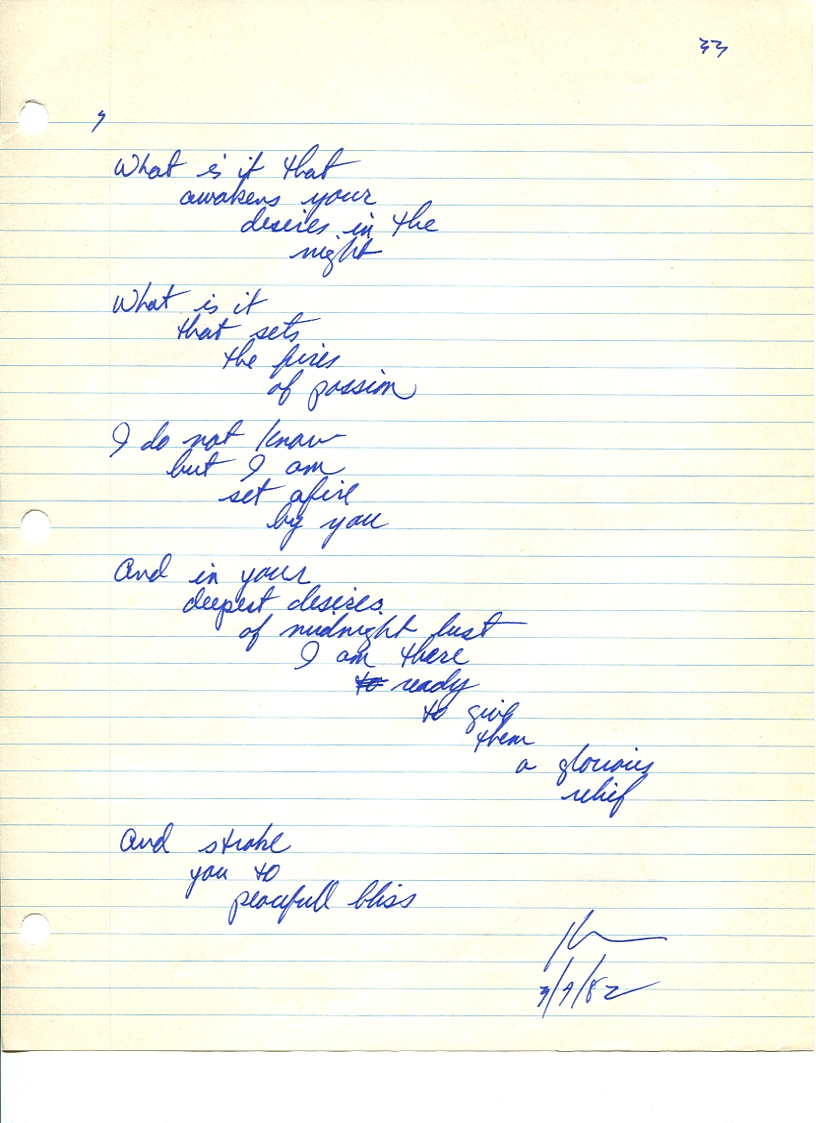 John WorldPeace Poems 1982 | World Peace Poems