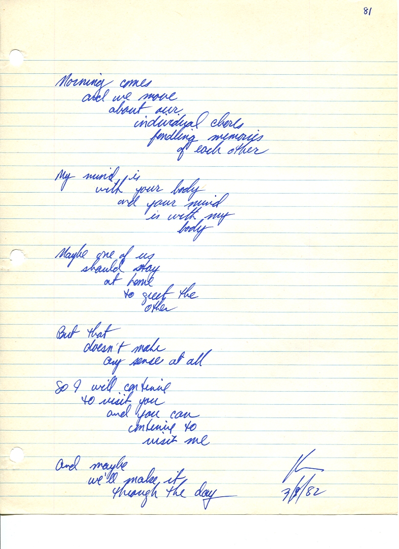 John WorldPeace Poems 1982 | World Peace Poems