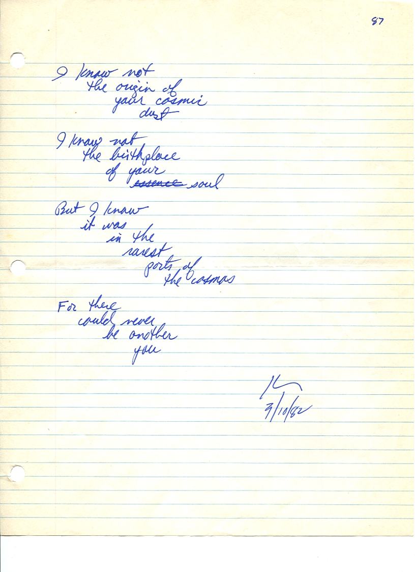 John WorldPeace Poems 1982 | World Peace Poems