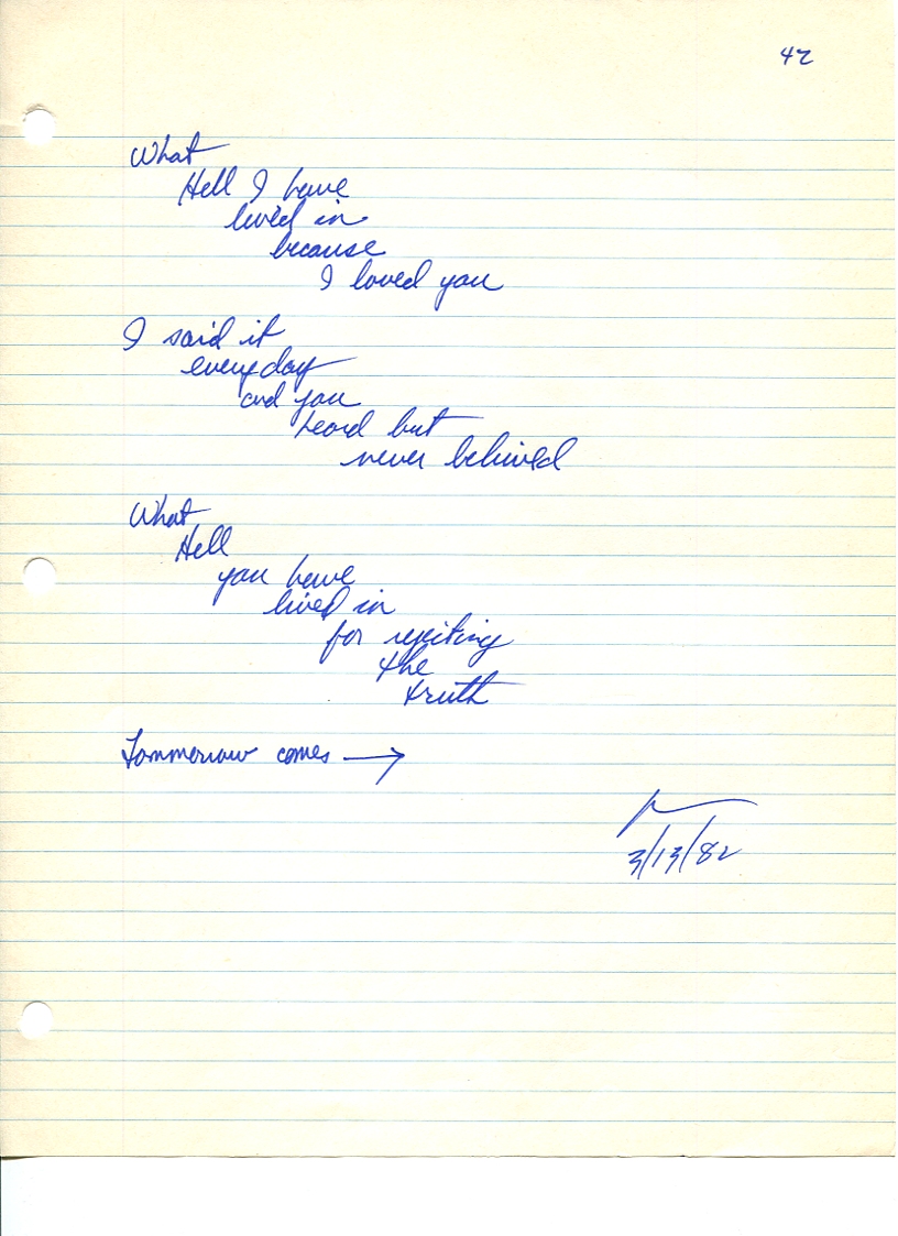 John WorldPeace Poems 1982 | World Peace Poems