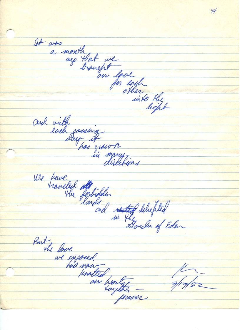 John WorldPeace Poems 1982 | World Peace Poems