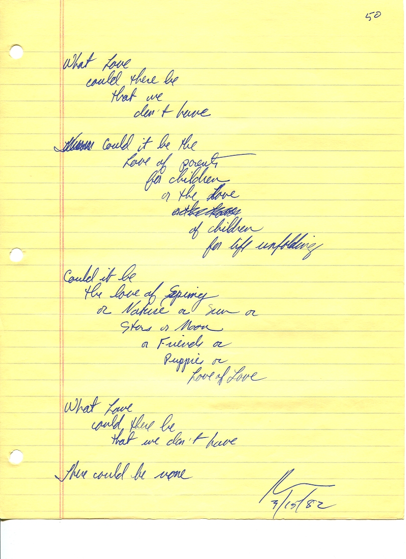 John WorldPeace Poems 1982 | World Peace Poems