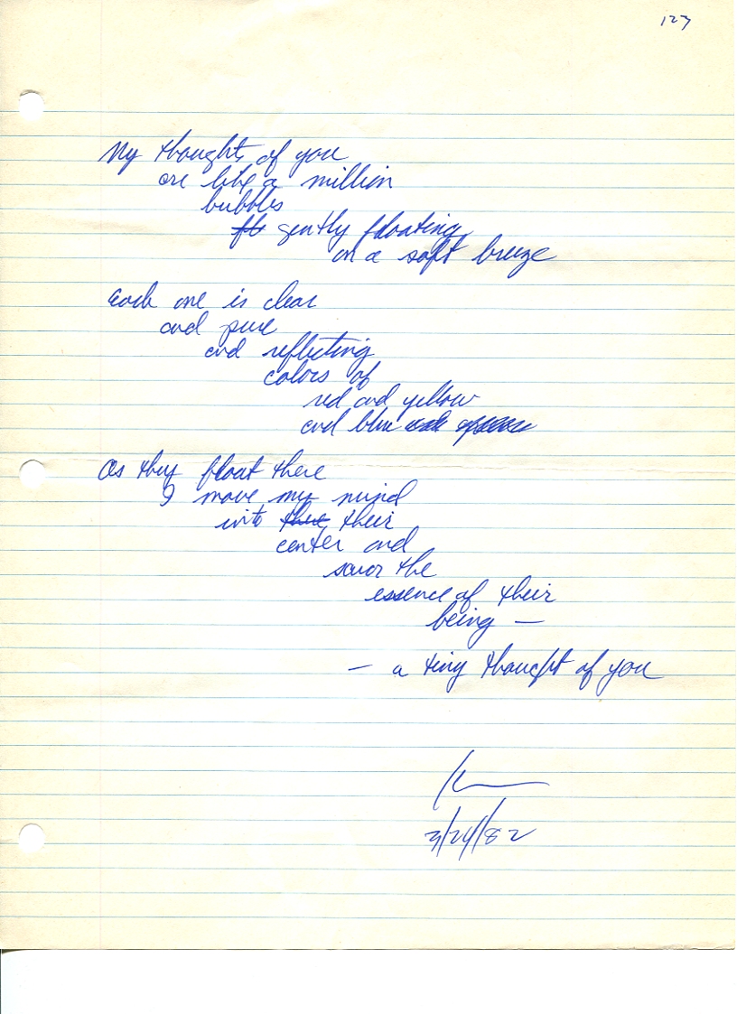 John WorldPeace Poems 1982 | World Peace Poems