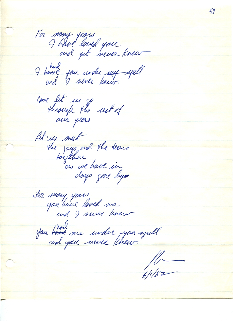 John WorldPeace Poems 1982 | World Peace Poems