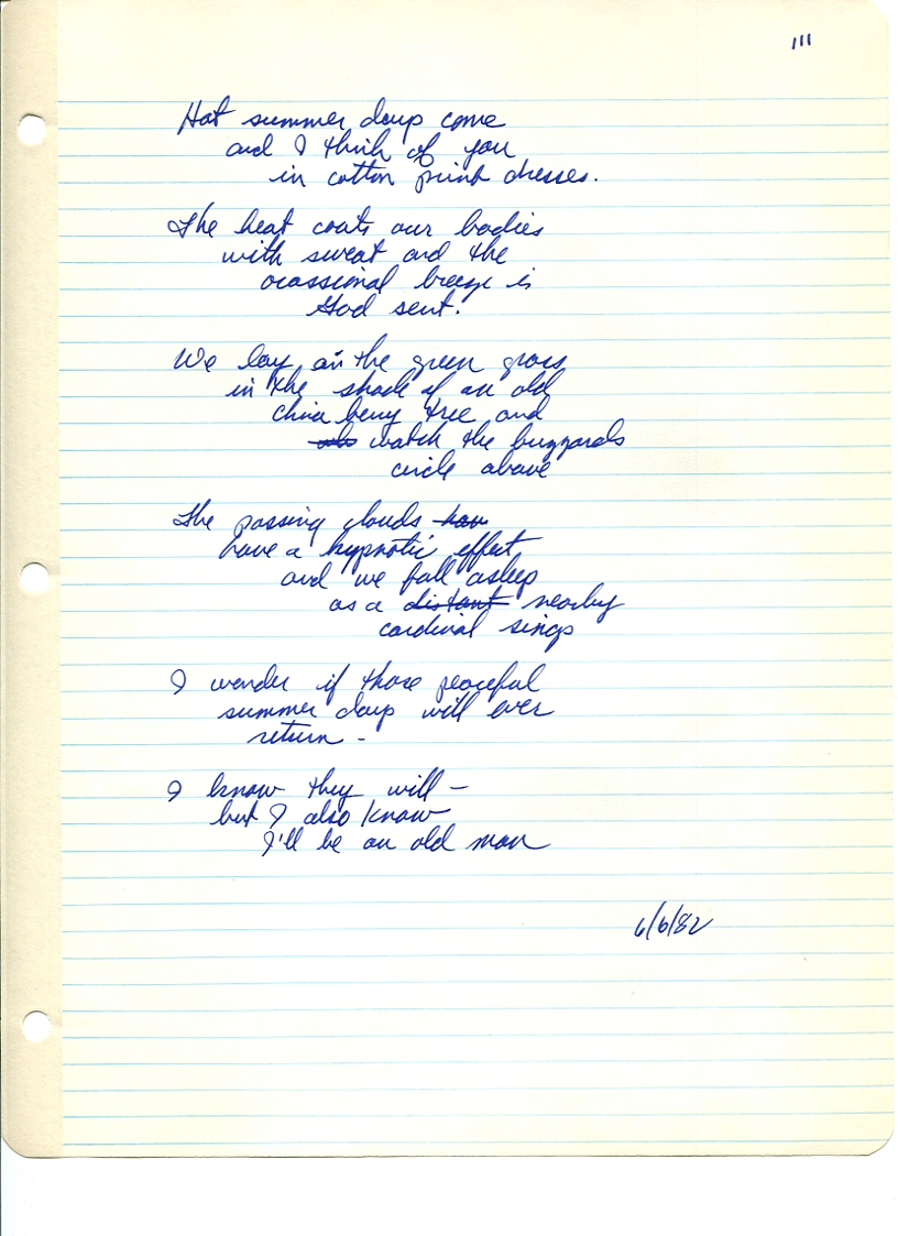 John WorldPeace Poems 1982 | World Peace Poems