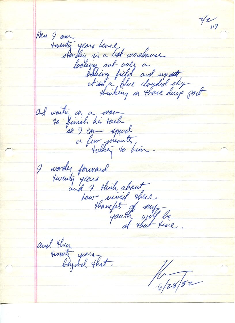 John WorldPeace Poems 1982 | World Peace Poems