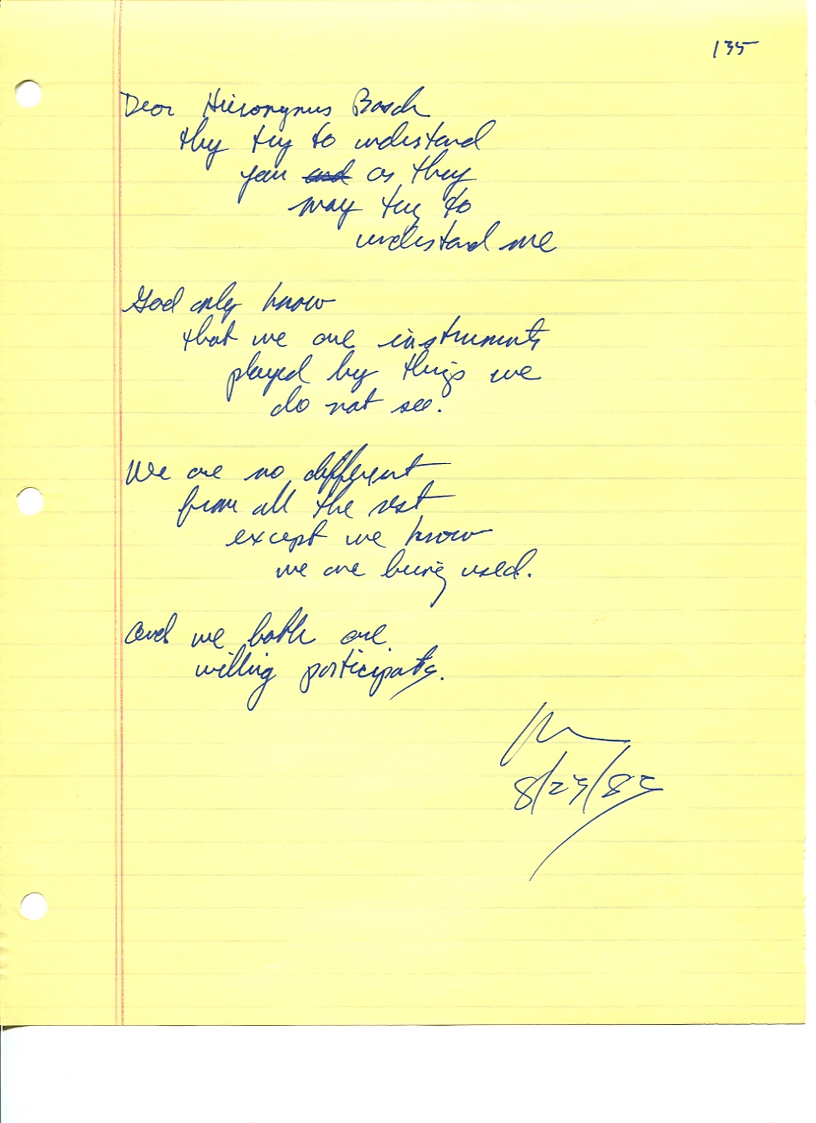 John WorldPeace Poems 1983 | World Peace Poems