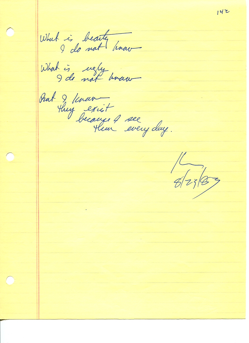 John WorldPeace Poems 1983 | World Peace Poems