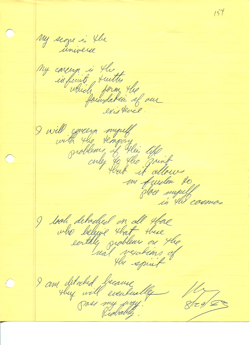 John WorldPeace Poems 1983 | World Peace Poems