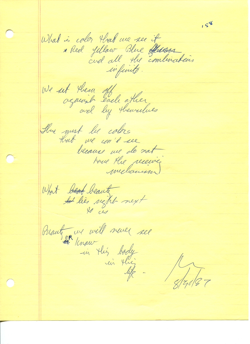 John WorldPeace Poems 1983 | World Peace Poems