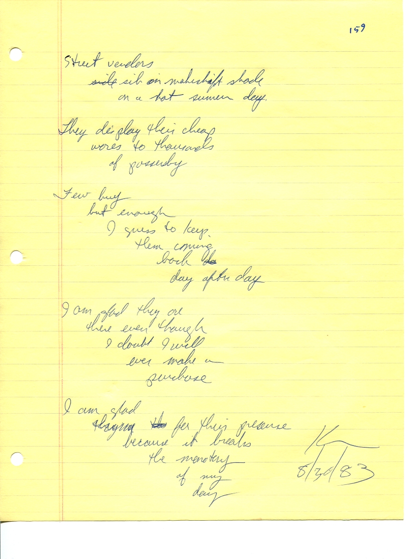 John WorldPeace Poems 1983 | World Peace Poems