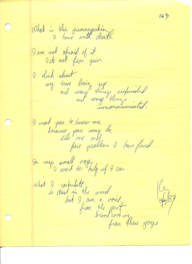 John WorldPeace Poems 1983 | World Peace Poems