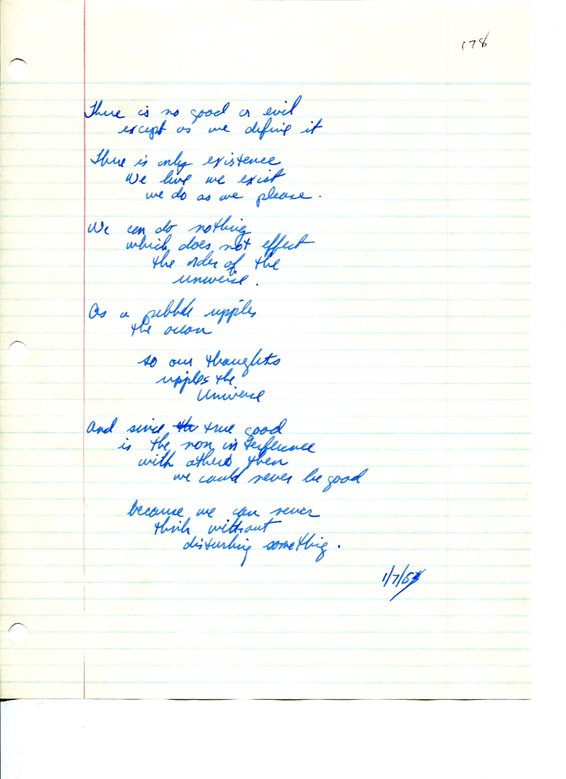 John WorldPeace Poems 1984 | World Peace Poems