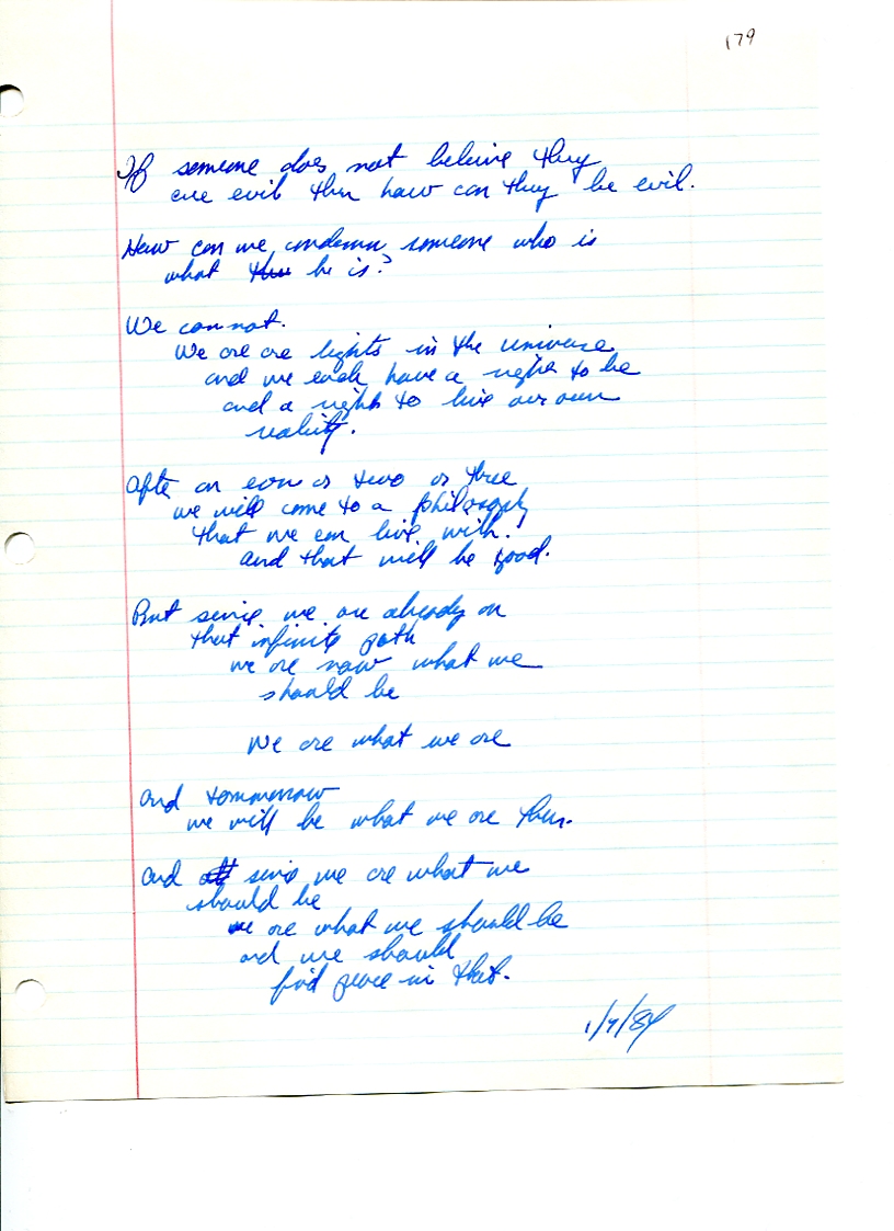 John WorldPeace Poems 1984 | World Peace Poems