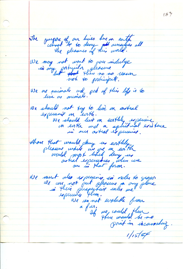 John WorldPeace Poems 1984 | World Peace Poems