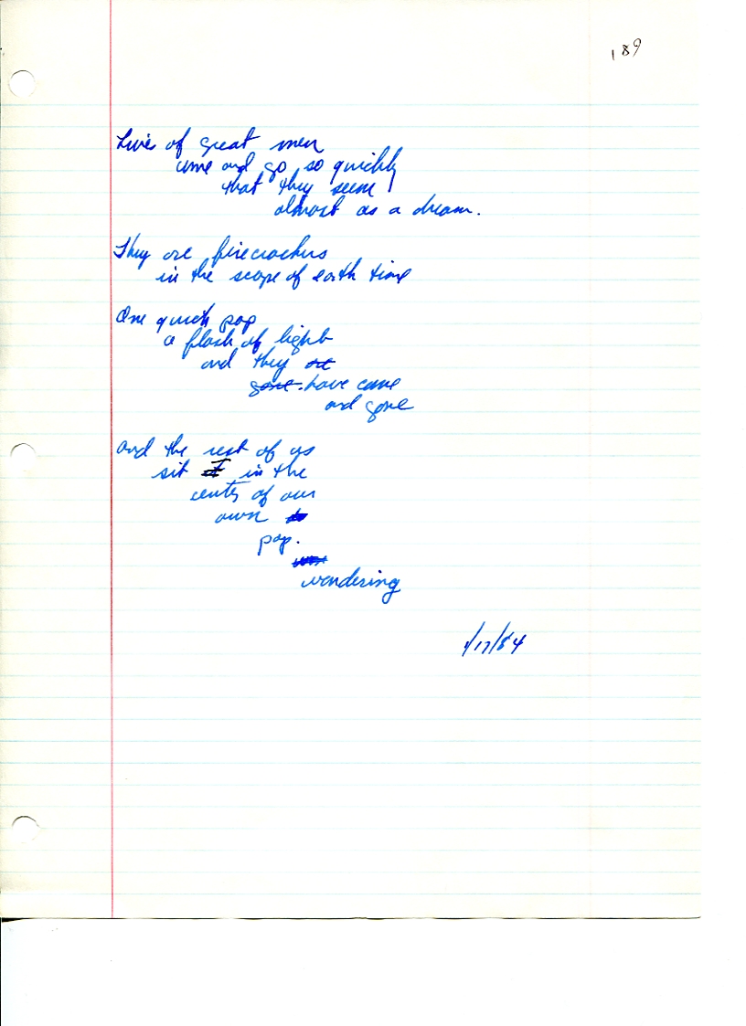 John WorldPeace Poems 1984 | World Peace Poems