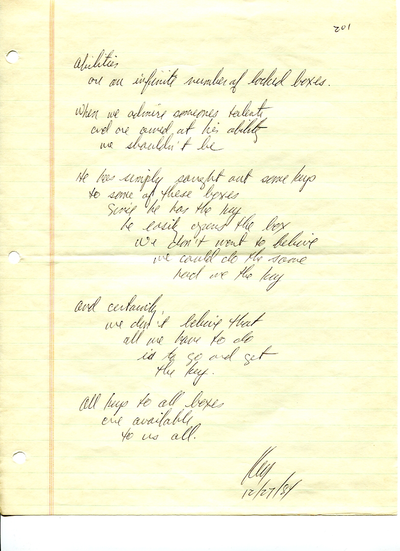 John WorldPeace Poems 1984 | World Peace Poems