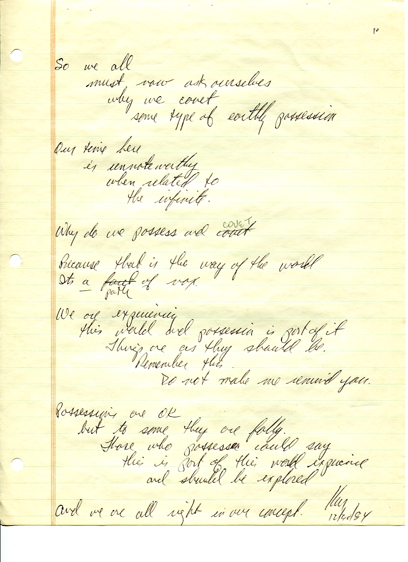 John WorldPeace Poems 1984 | World Peace Poems