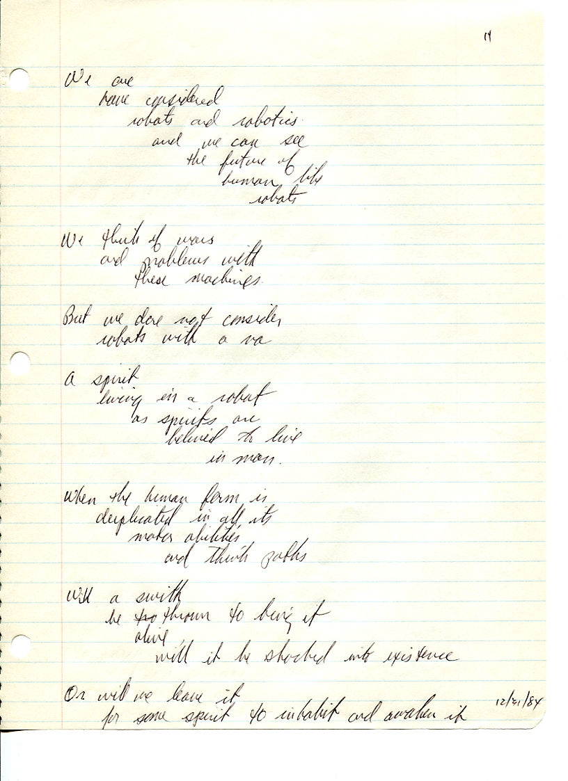 John WorldPeace Poems 1984 | World Peace Poems