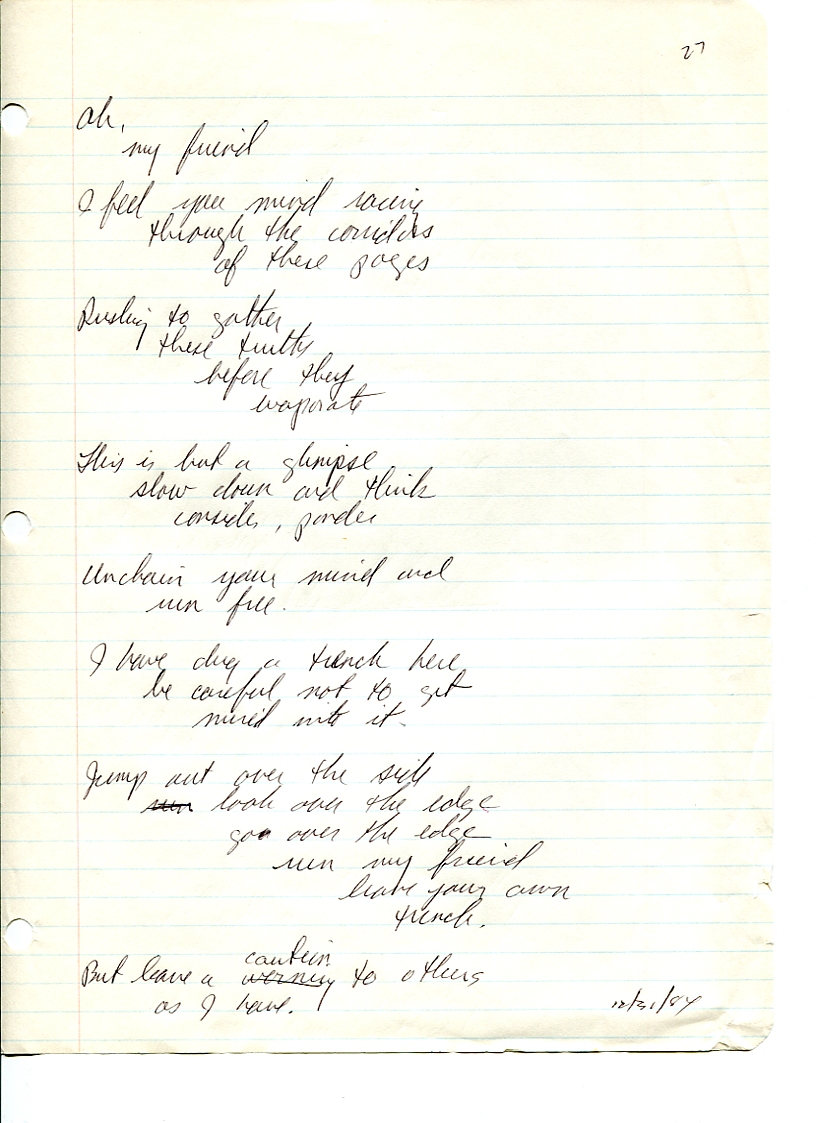 John WorldPeace Poems 1984 | World Peace Poems